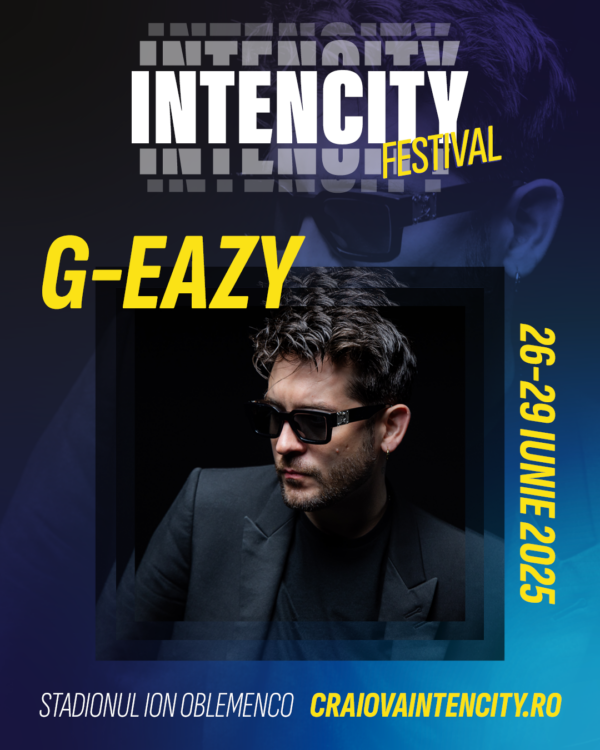 Superstarul hip-hop G-Eazy, headliner la IntenCity Festival